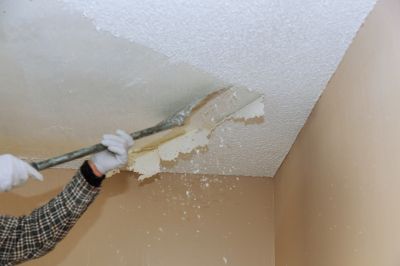 Popcorn Ceiling Removal detail